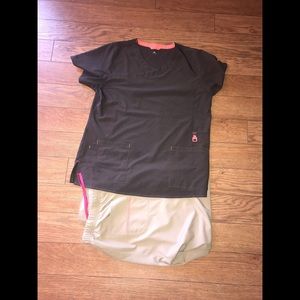 Carhartt Scrub Top and Pant Set